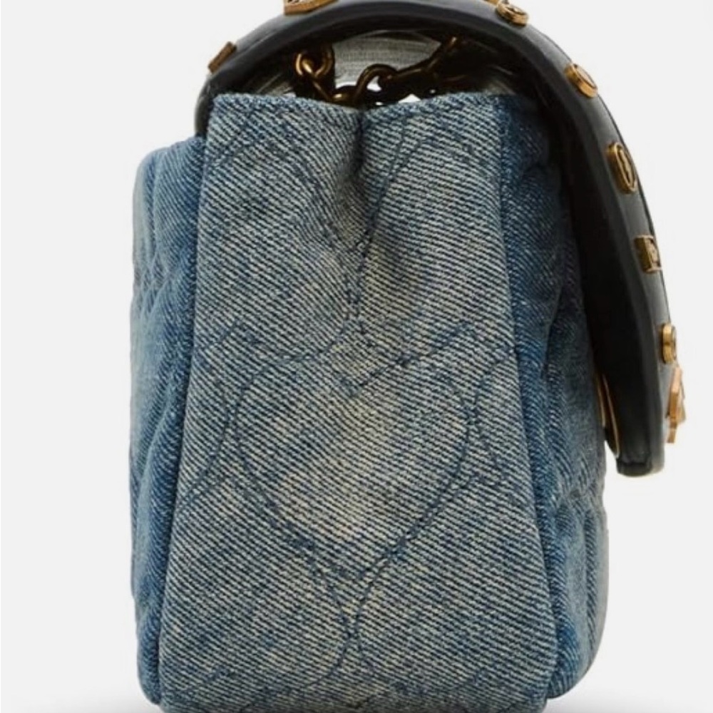 Betsey Johnson Gray Quilted Shoulder Bag - Picture 6 of 7